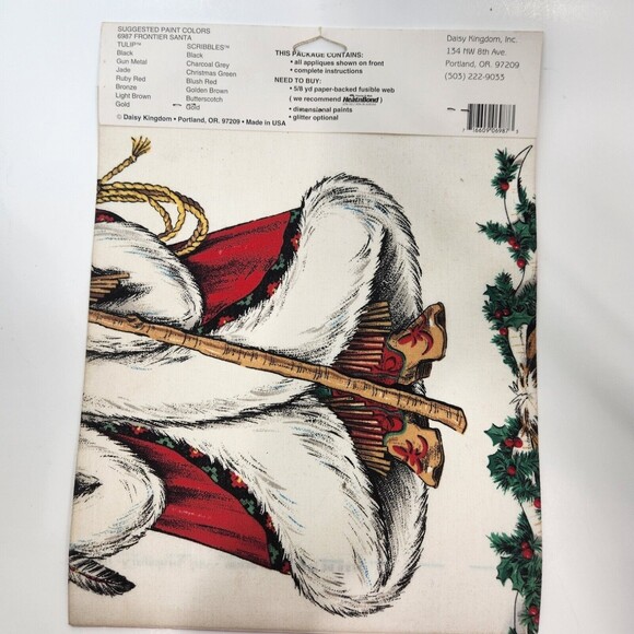 Vintage Daisy Kingdom Christmas Fabric Applique Packs X 4 Theme Sewing Crafting - Picture 9 of 10